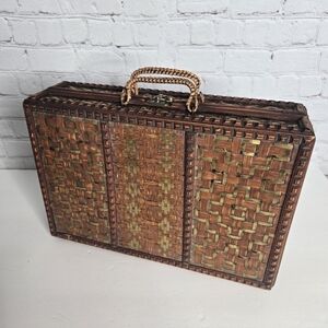 Vintage Bamboo Decorative Case